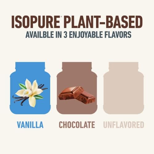 Isopure Chocolate Vegan Protein Powder, with Monk Fruit Sweetener & Amino Acids - Maple Wellness Supplements