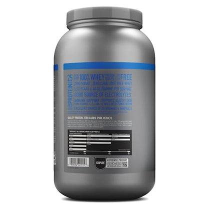 Isopure Protein Powder, Creamy Vanilla Whey Isolate with Vitamin C & Zinc for Immune - Maple Wellness Supplements