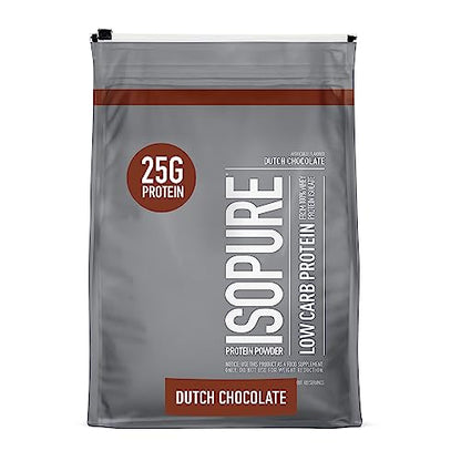 Isopure Protein Powder, Low Carb Whey Isolate, Gluten Free, Lactose Free, 25g Protein - Maple Wellness Supplements