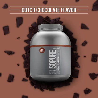 Isopure Protein Powder, Whey Isolate with Vitamin C & Zinc for Immune Support, 25g Protein - Maple Wellness Supplements