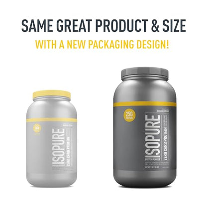 Isopure Protein Powder, Zero Carb Whey Isolate with Vitamin C & Zinc for Immune Support - Maple Wellness Supplements
