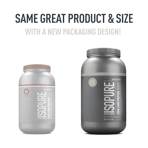 Isopure Protein Powder, Zero Carb Whey Isolate with Vitamin C & Zinc for Immune Support - Maple Wellness Supplements