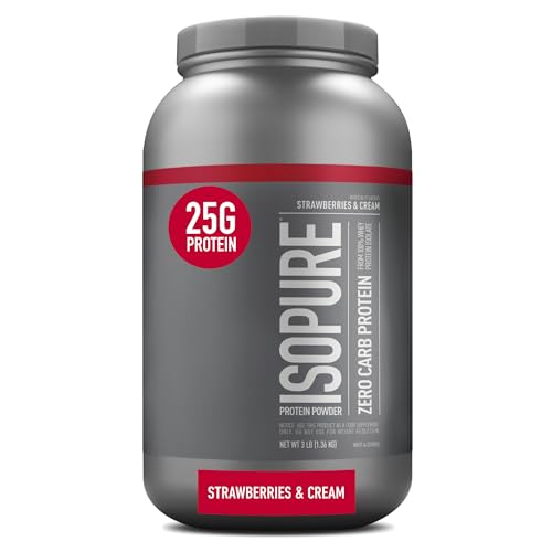 Isopure Protein Powder, Zero Carb Whey Isolate with Vitamin C & Zinc for Immune Support - Maple Wellness Supplements