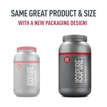 Isopure Protein Powder, Zero Carb Whey Isolate with Vitamin C & Zinc for Immune Support - Maple Wellness Supplements