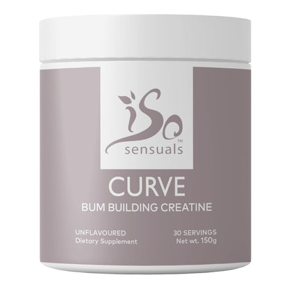 IsoSensuals Curve Bum Building Creatine - Micronized 200 Mesh for Smooth Muscle - Maple Wellness Supplements