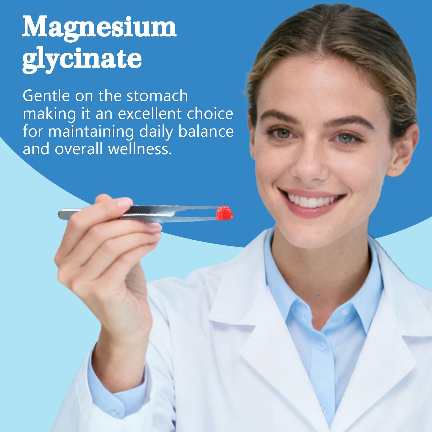 Itiban Cortisol Supplements for Women, Calm Magnesium Glycinate Gummies, Ashwagandha, L-Theanine, GABA, D3, B6, Mood Anxiety Sleep Relax, Raspberry Flavour, Vegan 90 Gummies - Maple Wellness Supplements