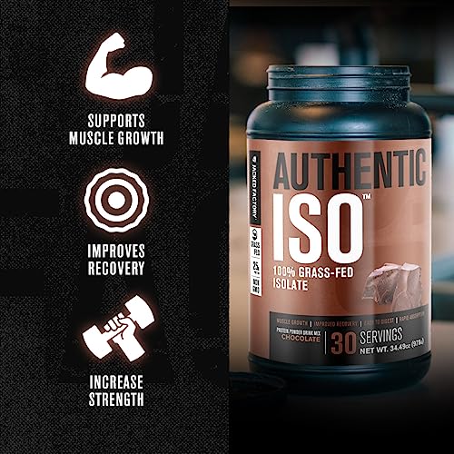 Jacked Factory Authentic ISO Grass Fed Whey Protein Isolate Powder - Low Carb - Maple Wellness Supplements