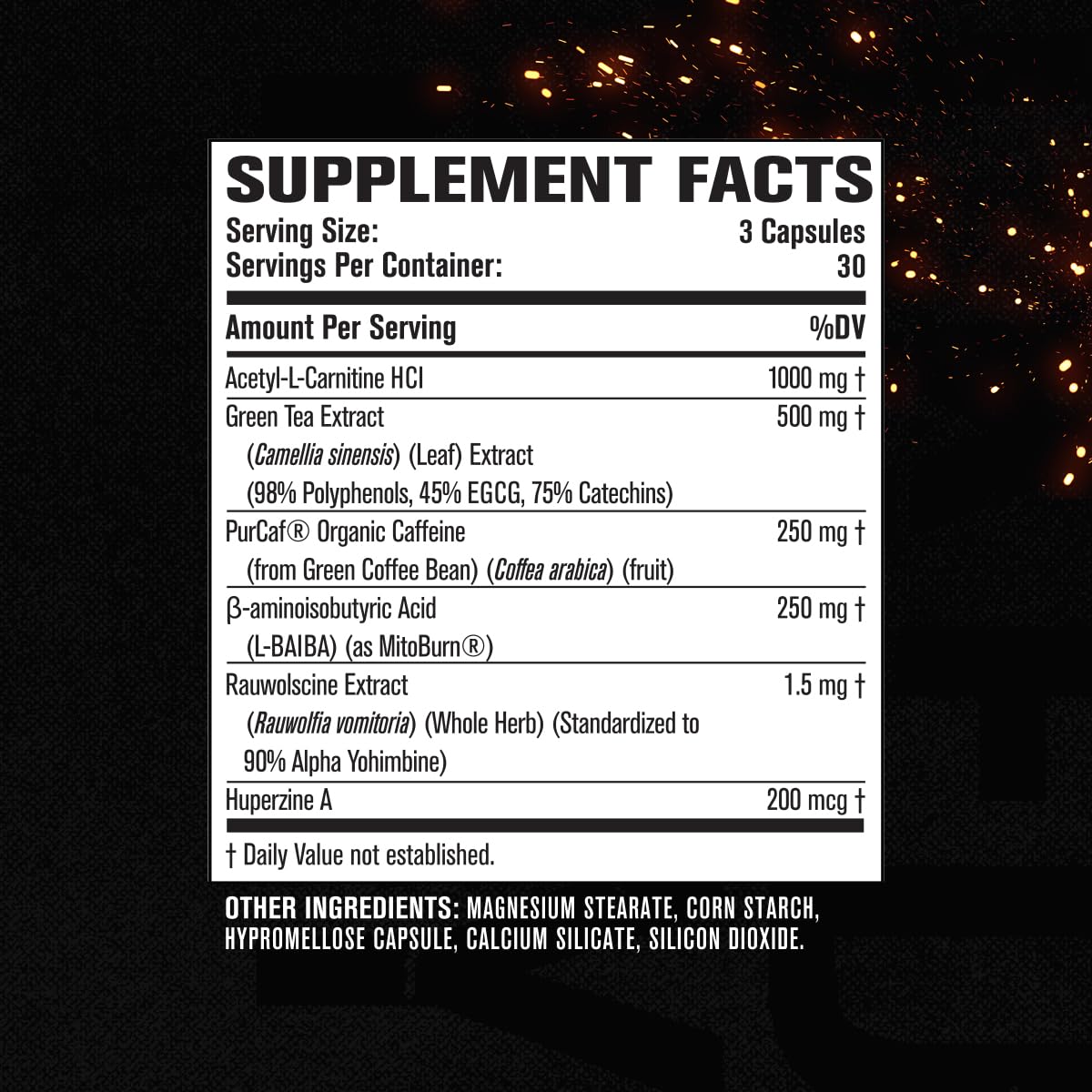 Jacked Factory Burn-XT Max - High-Performance Thermogenic Fat Burner & Appetite Suppressant for Weight Loss w/PurCaf Organic Caffeine, MitoBurn, Green Tea - Maple Wellness Supplements