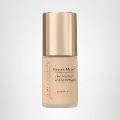 jane iredale Beyond Matte 3-in-1 Liquid Foundation, Long-wear, Buildable Coverage, Vegan, Clean, Cruelty Free, Semi Matte Finish, M6 - Maple Wellness Supplements