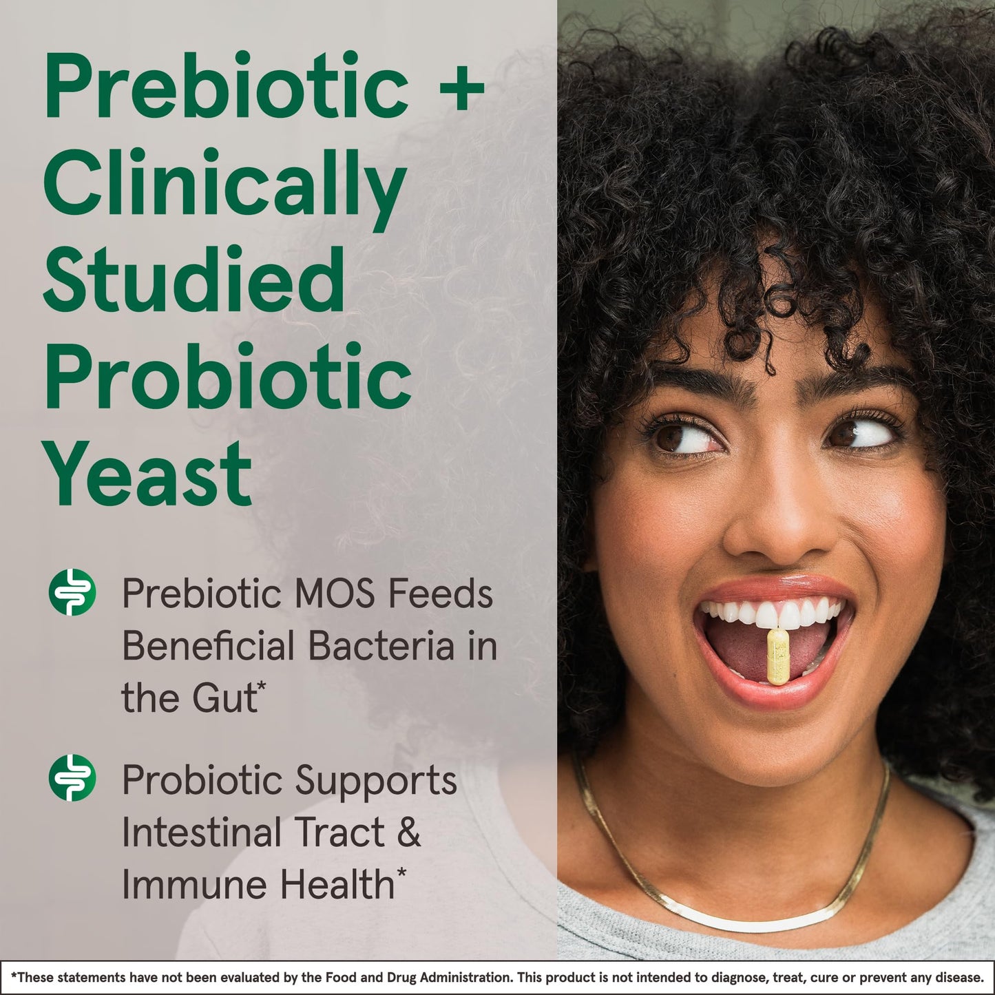Jarrow Formulas Saccharomyces Boulardii + MOS Probiotics for Digestive Health and Intestinal Tract Support - 5 Billion CFU Per Serving - 90 Delayed Release Caps - Maple Wellness Supplements