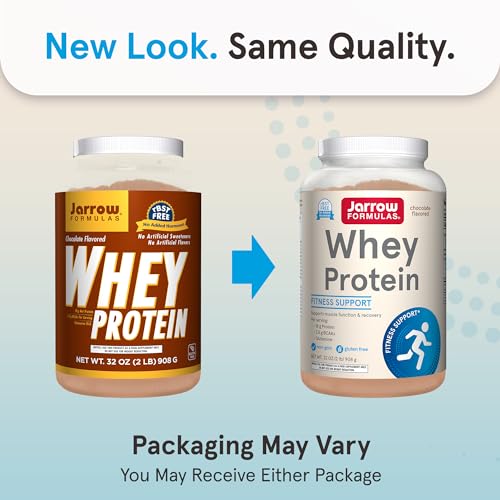 Jarrow Formulas Whey Protein With 18 g of Protein, 3.8 g of BCAAs, & Glutamine, Dietary - Maple Wellness Supplements