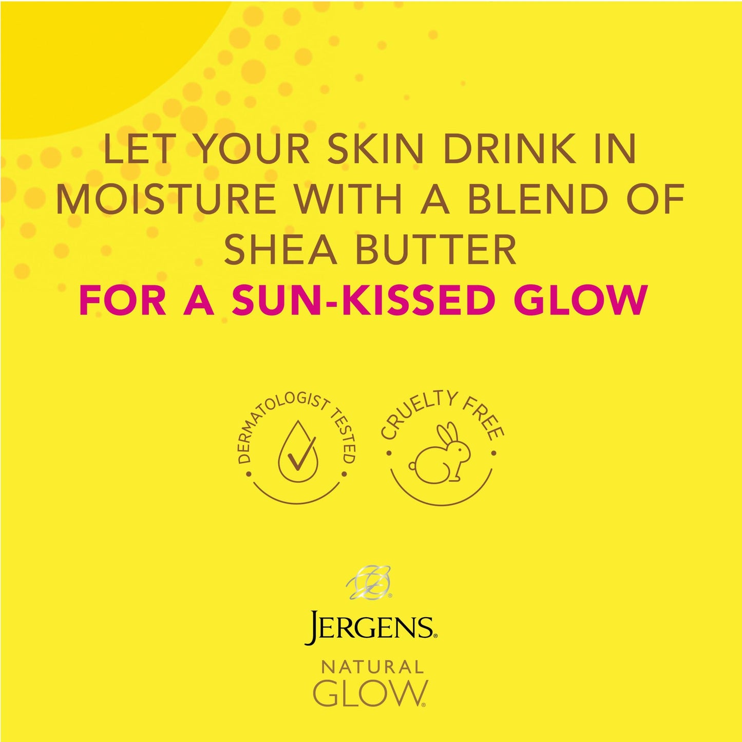 Jergens Natural Glow In Shower Lotion, Self Tanner for Medium to Deep Skin Tone, Sunless Tanning Wet Skin Lotion for Gradual - Maple Wellness Supplements