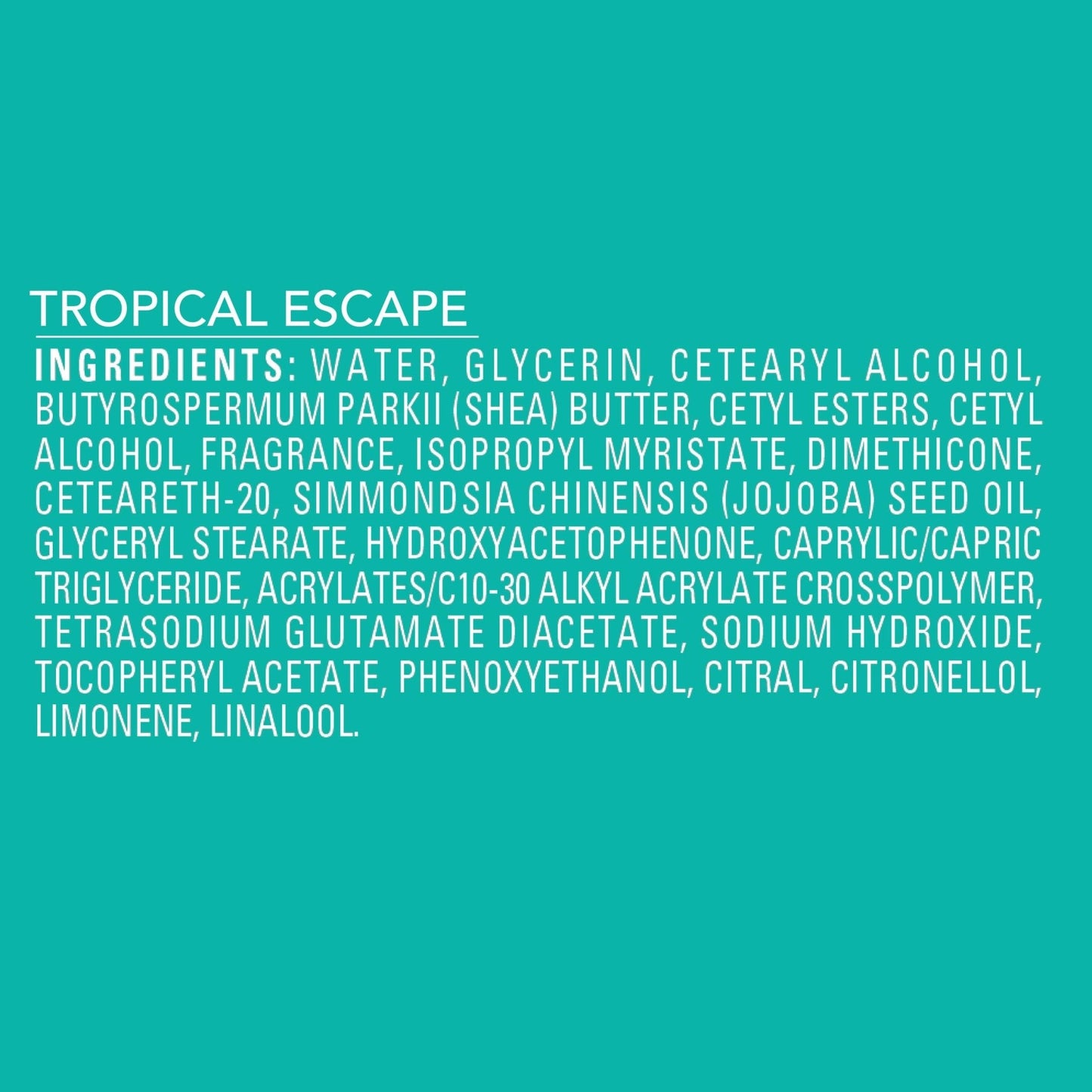 Jergens Shea Fusion Tropical Escape Body Lotion, Moisturizer with Shea Butter & Vitamin E, 14 Fl Oz - Maple Wellness Supplements