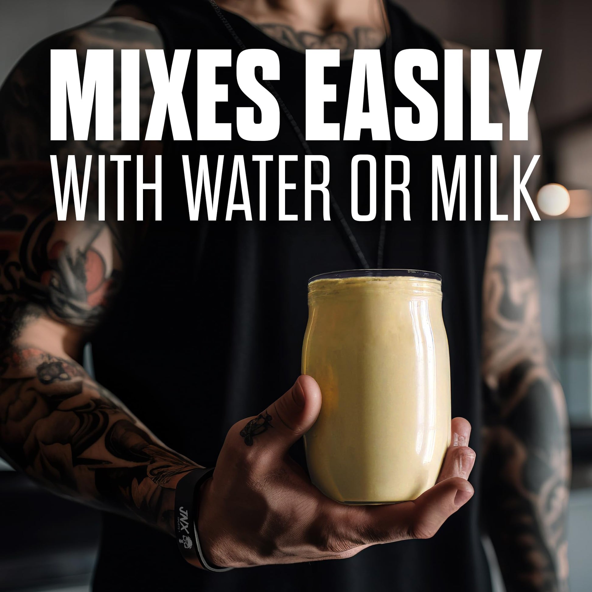 JNX SPORTS The Curse! Ultra Premium Whey Protein Powder Vanilla Bean 2lb | 25g Protein - Maple Wellness Supplements