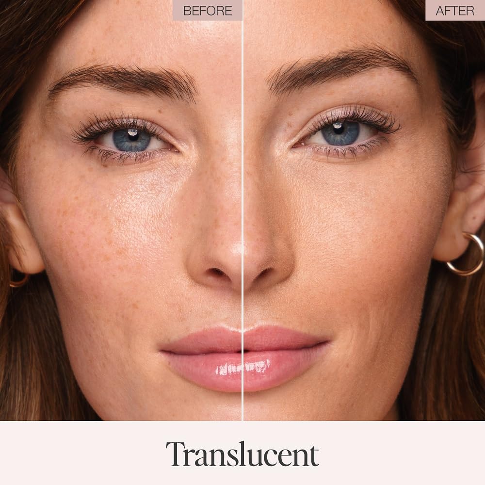 Jouer Soft Focus Hydrate & Setting - Pressed Powder with Matte Finish - Blurring Powder for Fine Lines and Pores - Set Face Makeup Foundation or Concealer - Translucent - Maple Wellness Supplements