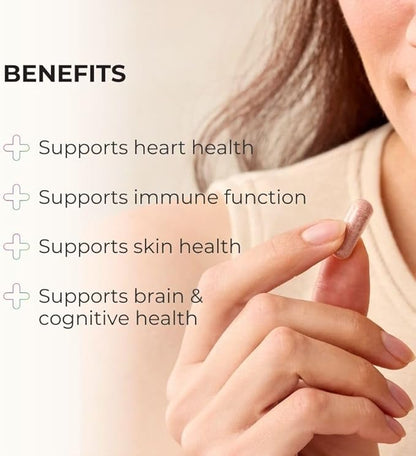 JuicePlus+ Berry Blend: with Concord Grape, Blueberry, Cranberry, and More - Whole Food Based, Vegan, Plant-Based Vitamins - Gluten-Free, Non-GMO, Kosher - 1 Bottle (60 Servings) - Maple Wellness Supplements