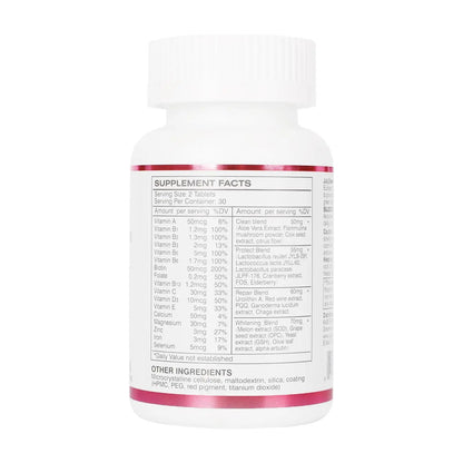 JulyDeer One Daily Tablet Multivitamin for Women - Complete Multimineral with Vitamin A, C, D, E and B-Complex, Zinc & More for Women's Immunity - Maple Wellness Supplements