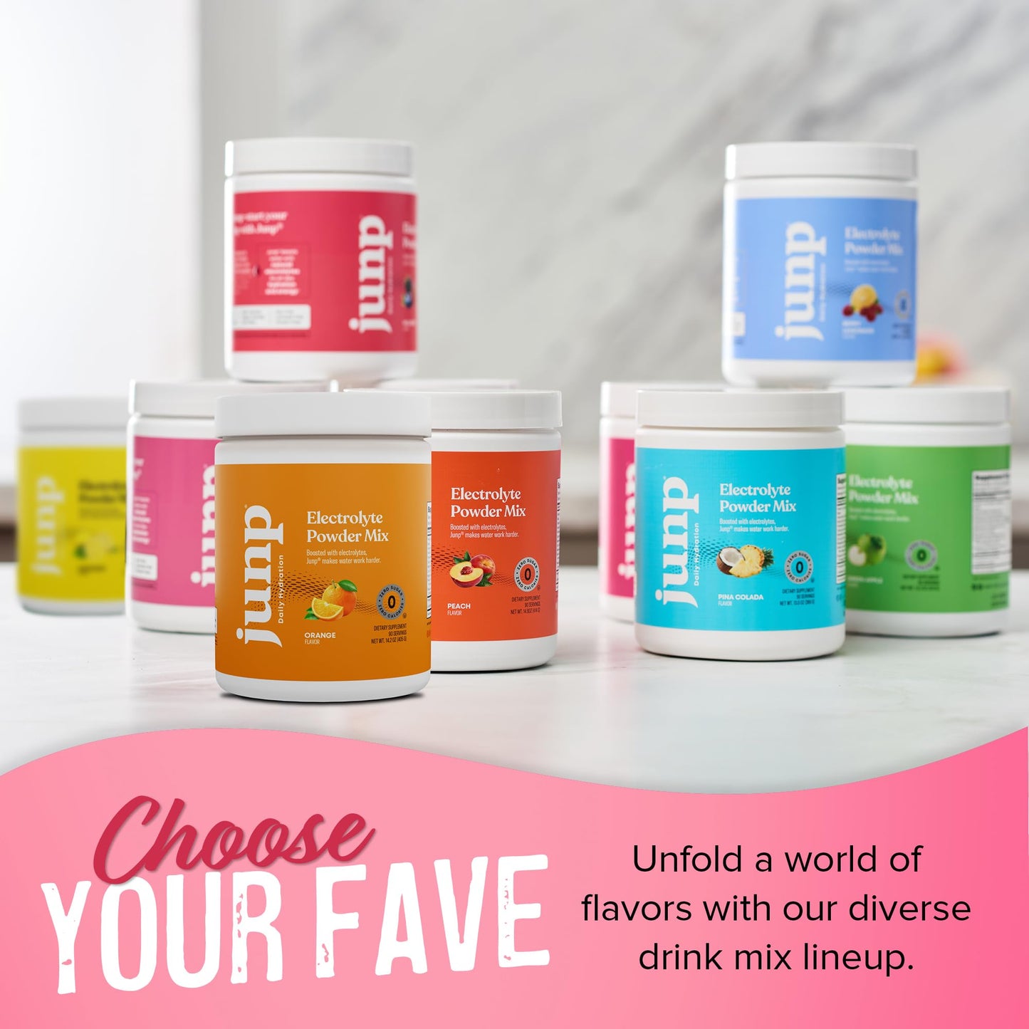 JUNP Electrolytes Powder No Sugar No Carbs, Wild Berry Fruit Flavor Keto Electrolyte Drink Mix - Potassium & Salt Hydration Powder Electrolytes, Zero Calorie Sugar Free Electrolyte Powder, 90 Servings - Maple Wellness Supplements