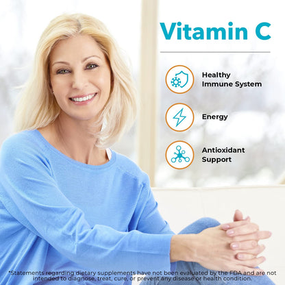 Juvenon Immune Wellness Defense Supplement with Vitamin C, Chelated Zinc Immune Booster Antioxidant Benefits for Adults, Healthy Aging, Heart Health, 30 Capsules - Maple Wellness Supplements