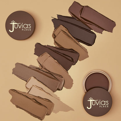 Juvia's Place Bronzed Cream Bronzer - Cocoa - Smooth Cream Bronzer Pot for Sun-Kissed Glow & Warmth, Buildable & Blendable Makeup Contour with Long-Lasting Matte Shimmer Finish, Highly Pigmented - Maple Wellness Supplements