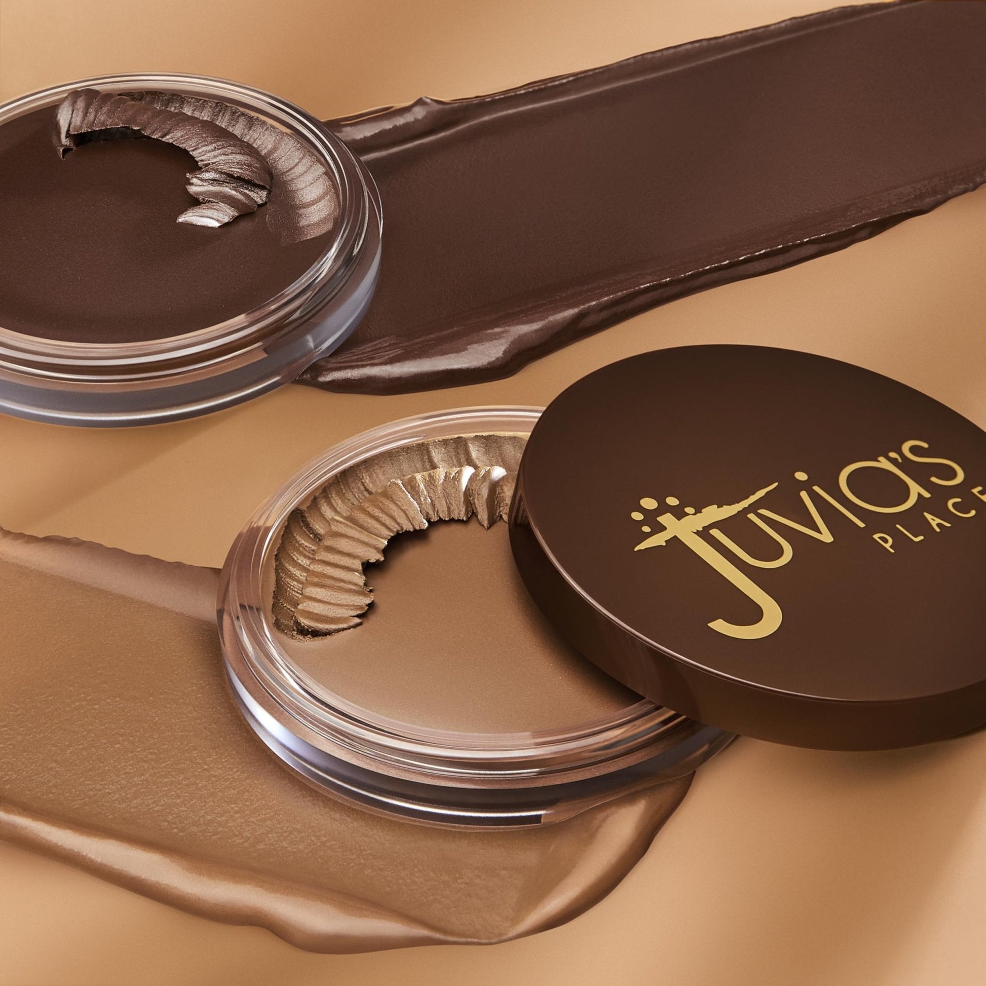 Juvia's Place Bronzed Cream Bronzer - Cocoa - Smooth Cream Bronzer Pot for Sun-Kissed Glow & Warmth, Buildable & Blendable Makeup Contour with Long-Lasting Matte Shimmer Finish, Highly Pigmented - Maple Wellness Supplements