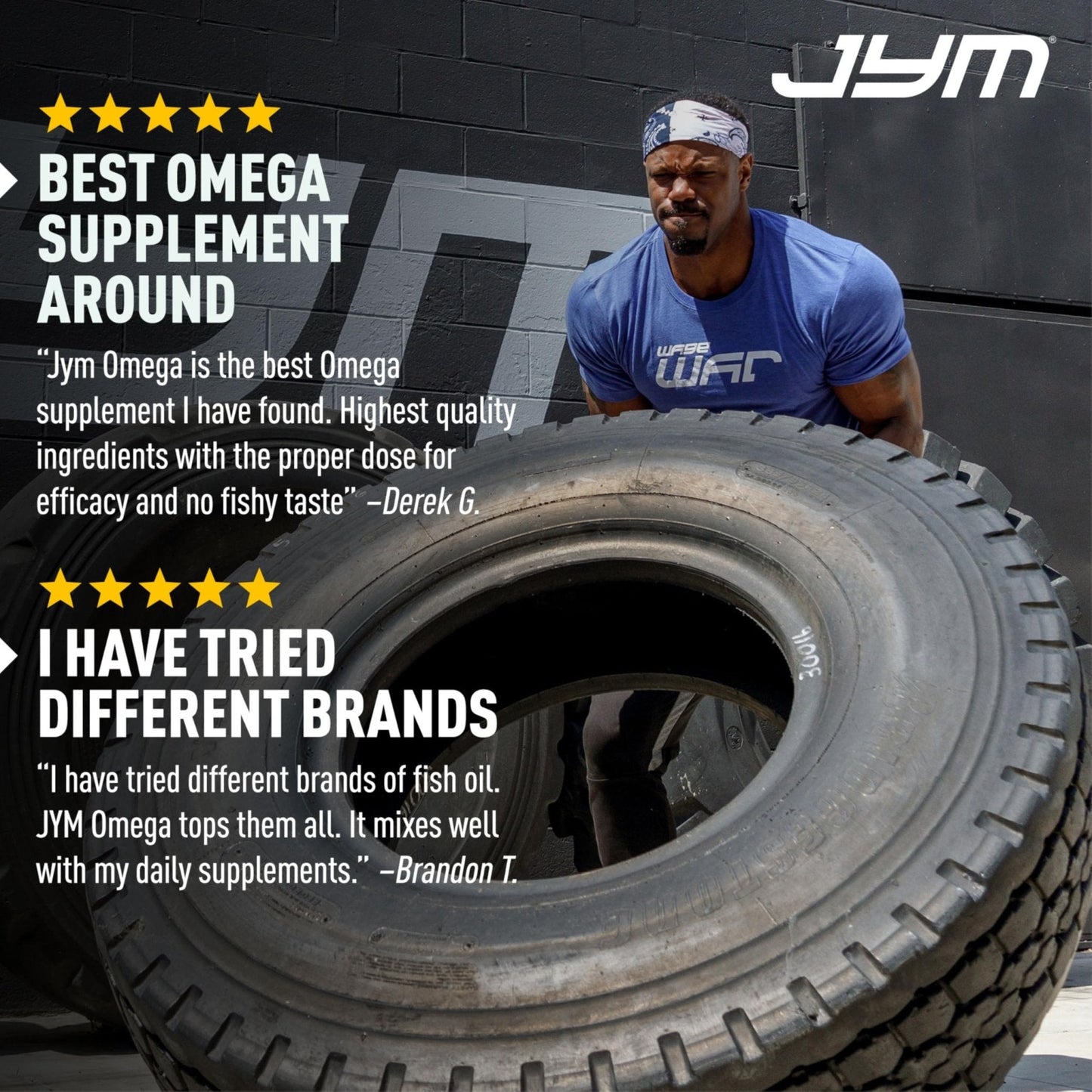 JYM Supplement Science Omega JYM Fish Oil 2800mg, High Potency Omega 3, EPA, DHA, DPA for Brain, Heart - Maple Wellness Supplements