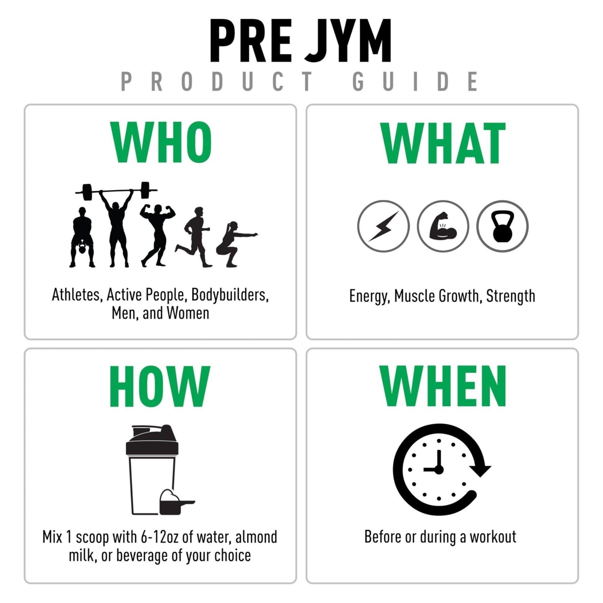JYM Supplement Science Pre JYM Pineapple Strawberry Pre Workout Powder for Men & Women, BCAAs, Nootropics, Creatine HCI, Citrulline, Beta-Alanin - Maple Wellness Supplements