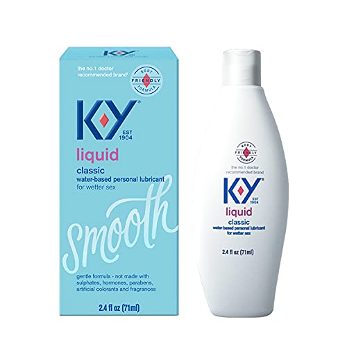 K-Y Liquid Personal Water Based Lubricant, 2.5 oz - Maple Wellness Supplements