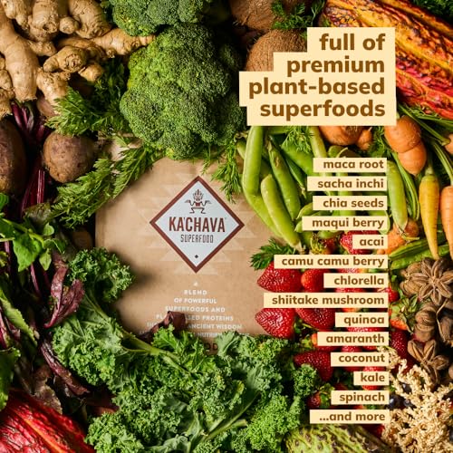 Ka’Chava All-In-One Nutrition Shake Blend, Chai, 85+ Superfoods, Nutrients & Plant-Based - Maple Wellness Supplements