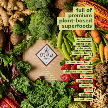 Ka’Chava All-In-One Nutrition Shake Blend, Matcha, 85+ Superfoods, Nutrients & Plant - Maple Wellness Supplements