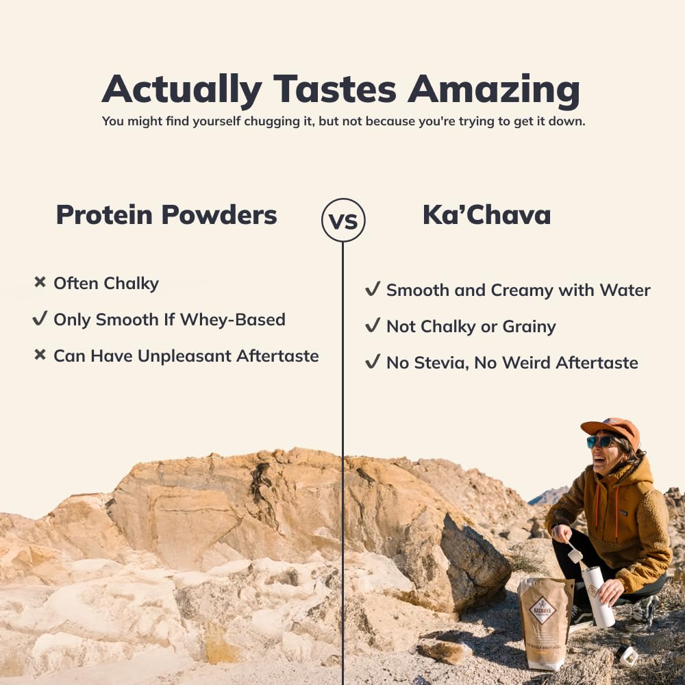 Ka’Chava All-In-One Nutrition Shake Blend, Vanilla, 85+ Superfoods, Nutrients & Plant - Maple Wellness Supplements