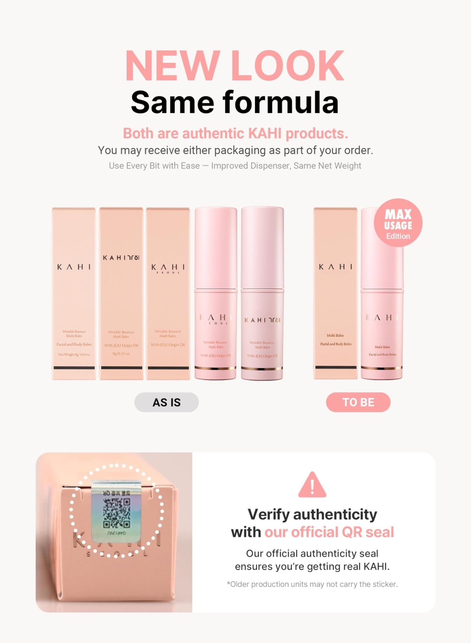 KAHI Wrinkle Bounce Multi Balm Stick | PDRN Collagen Wrinkle Stick | Korean Skin Care |All-in-One Hydrating Lip Balm Eye Cream Neck Cream Make Up Base & Face Mist Moisture Balm - Maple Wellness Supplements