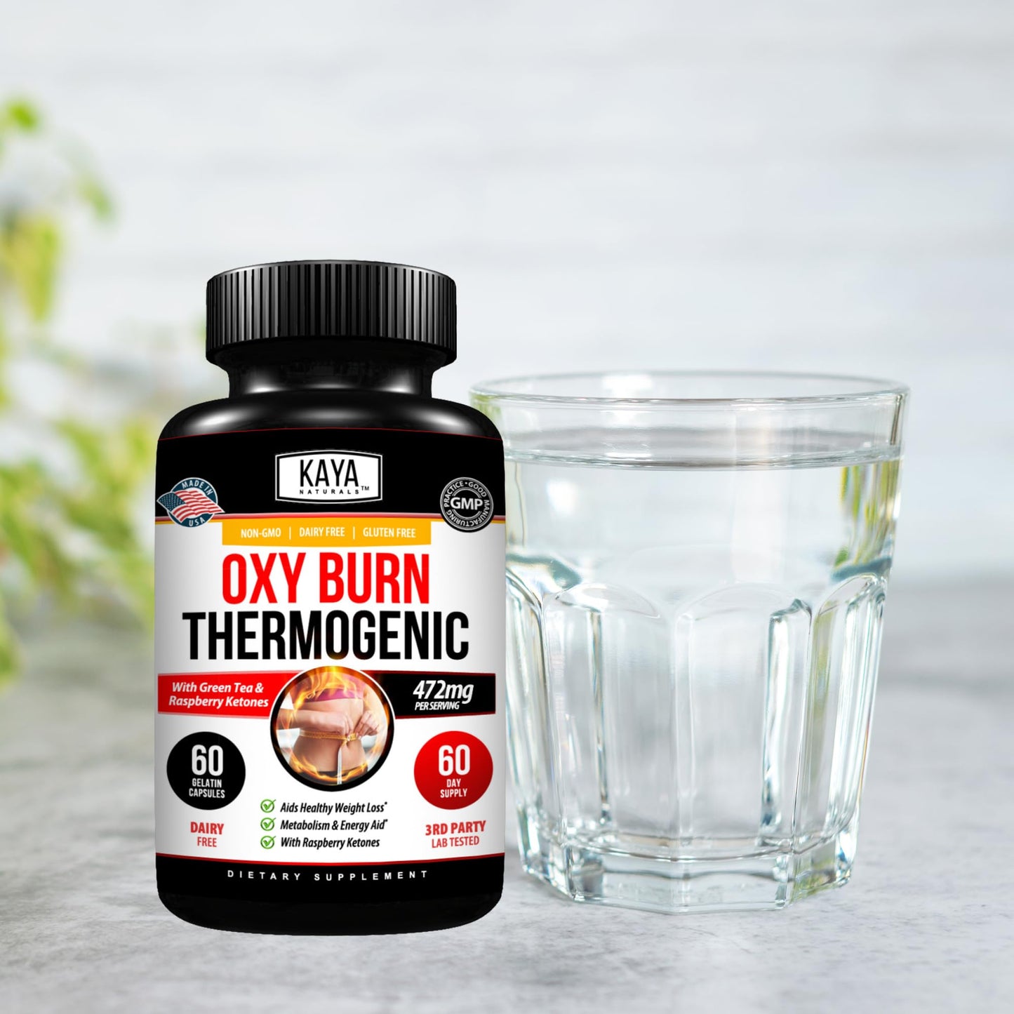 Kaya Naturals Supreme Fat Burner - Weight Loss Pills Women & Men - Appetite Suppressant Supplement - Powerful Thermogenic Diet Pills - Maple Wellness Supplements