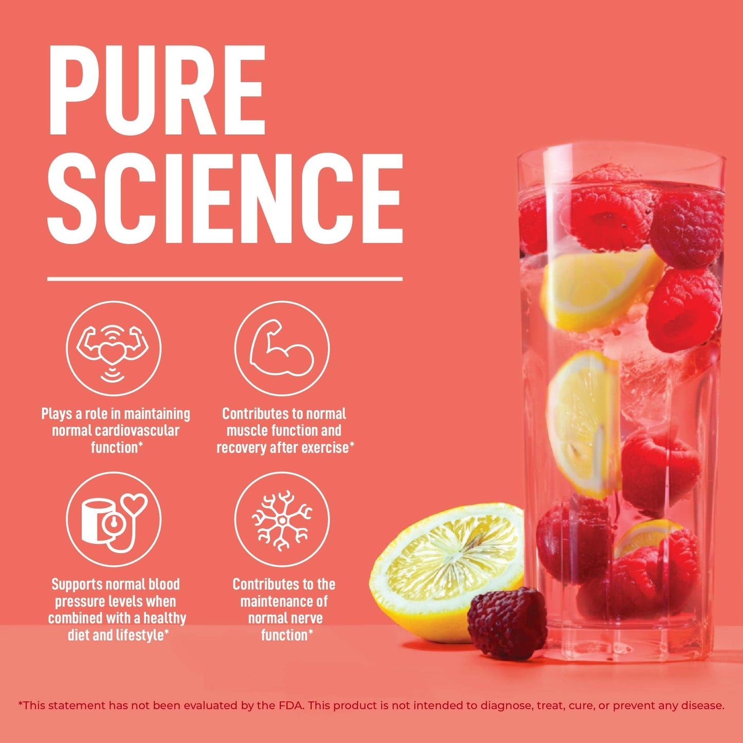 Keppi Electrolytes Powder – Raspberry Lemonade Flavor 50 Servings – No Sugar Hydration Supplement with Magnesium, Potassium, Sodium – Keto, Vegan - Maple Wellness Supplements
