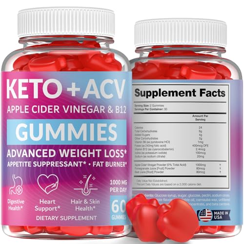 Keto ACV Gummies Advanced Weight Loss - Made in USA Tasty ACV Keto Gummies - Maple Wellness Supplements