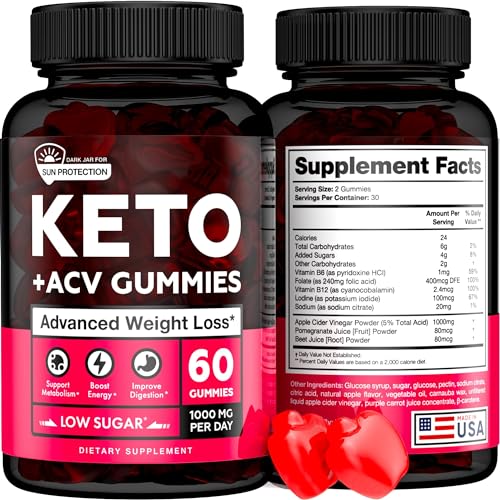 Ketо Apple Cider Vinegar Gummies 1000mg - Well-Digested ACV Keto Gummies for Wеight - Maple Wellness Supplements