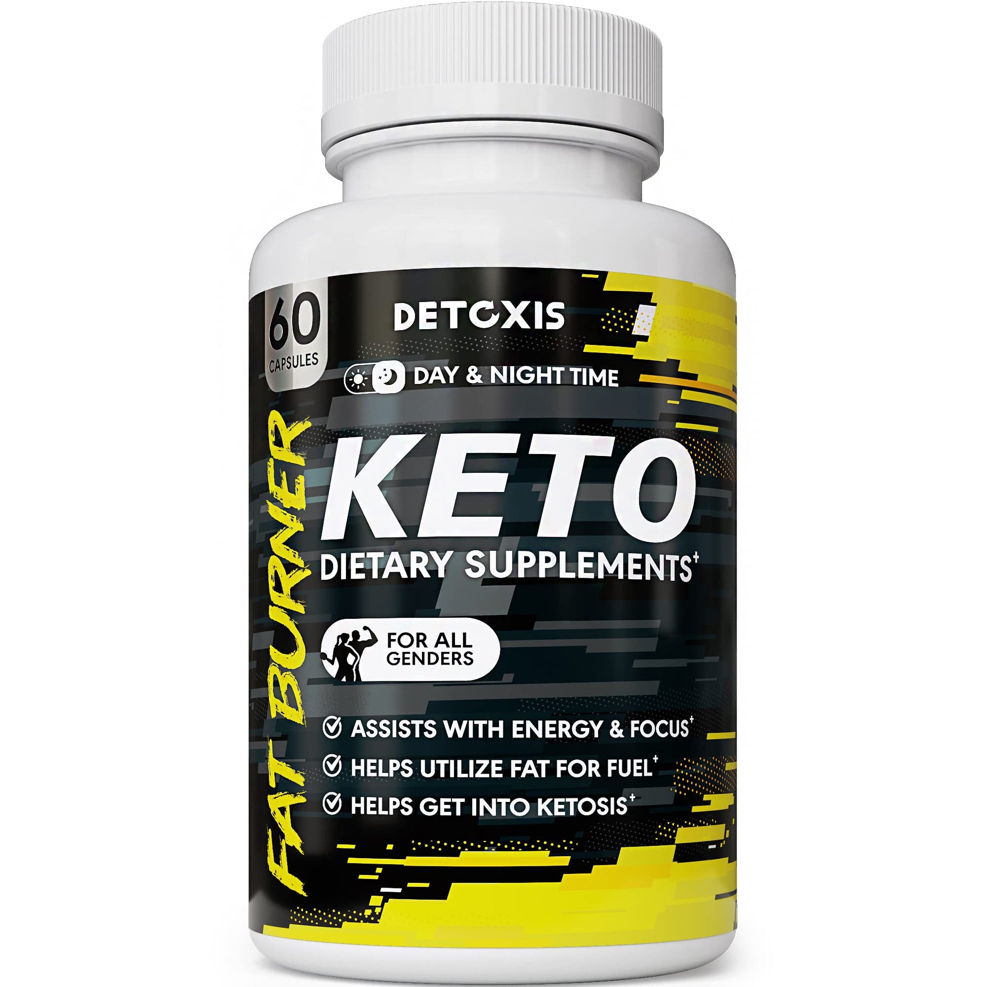 Keto Pills - 60 Ketogenic Diet Support Capsules - Keto Weight Management - Increase - Maple Wellness Supplements