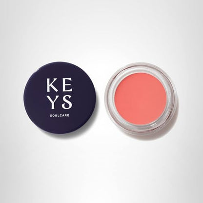 Keys Soulcare Sheer Flush Cheek Tint with Sunflower Seed Oil, Moisturizes & Nourishes, Lightweight, Blendable, Buildable, Vegan, Cruelty-Free, 0.14 Oz - Maple Wellness Supplements