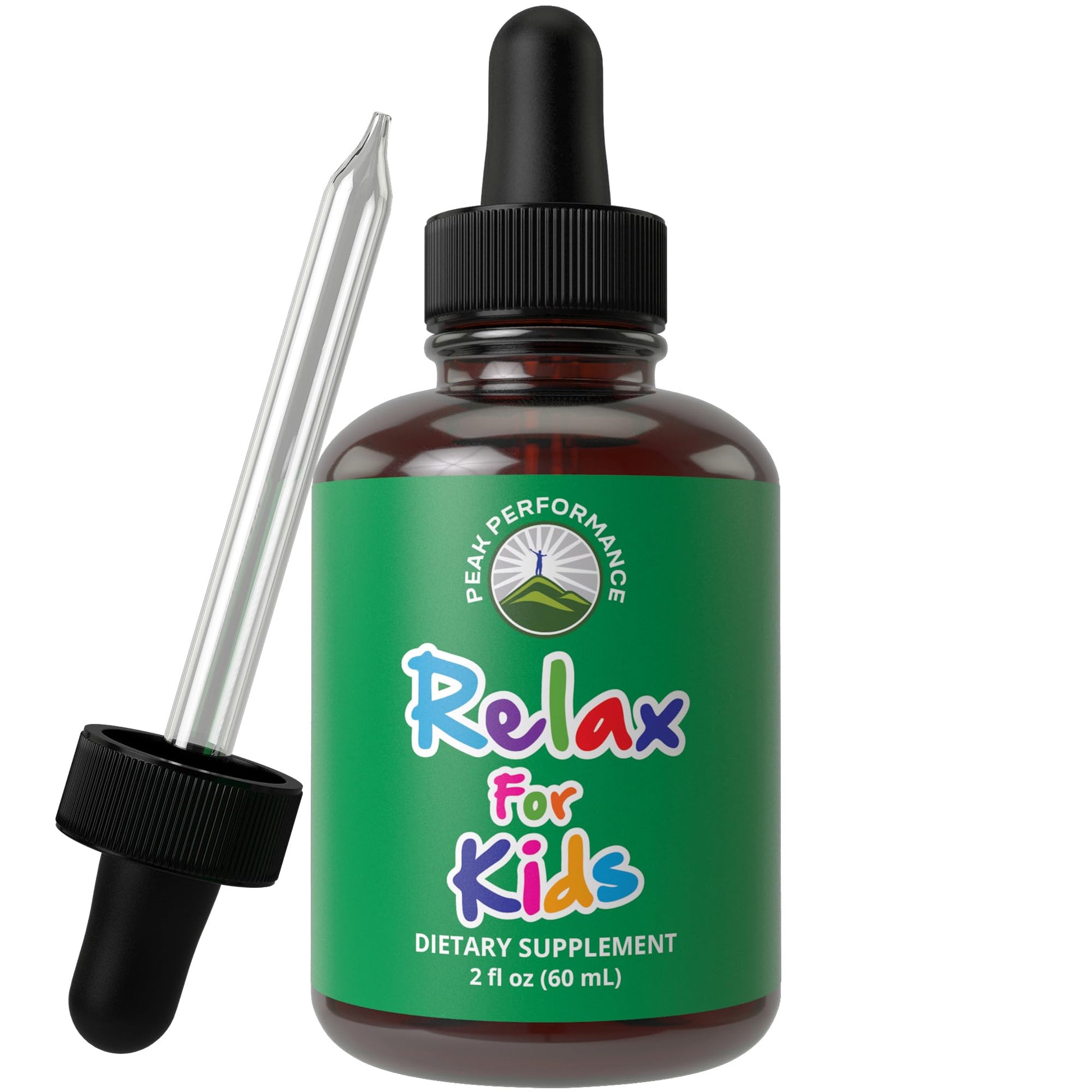 Kids Calm Liquid Drops. Aid for Relaxation, Calming, Optimal Sleep With Chamomile, Magnesium. No Bitter Taste. Kids Won't Know They're Taking It. Sugar Free 9-in-1 Vegan Supplement. Non-Habit Forming - Maple Wellness Supplements