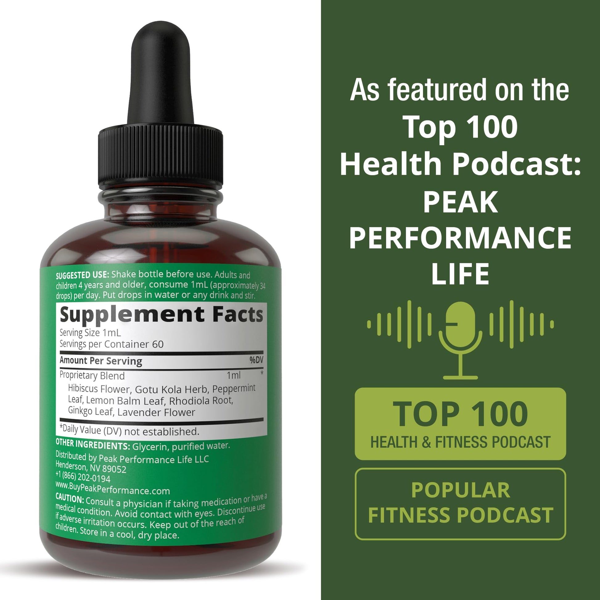 Kids Focus Drops. Attention Deficit Liquid Supplement for Concentration, Attention, Brain, Memory. No Bitter Taste. Natural Non-Habit Forming Sugar Free 7-in-1 Vegan Nootropic for Children, Teenagers - Maple Wellness Supplements