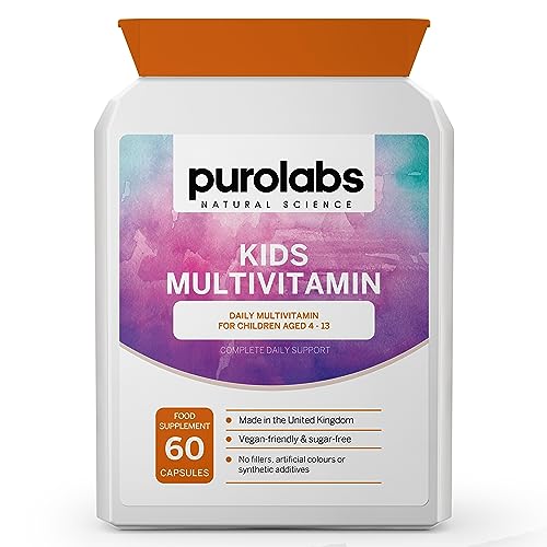 Kids Vitamins - Multivitamin for Kids with Calcium, Zinc, Iron, Vitamin C, B12, D3 and More - Maple Wellness Supplements