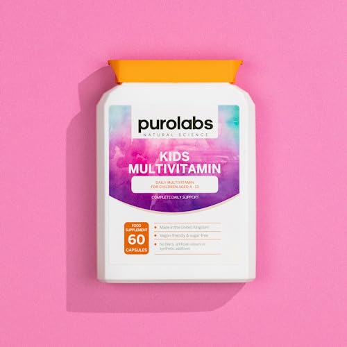 Kids Vitamins - Multivitamin for Kids with Calcium, Zinc, Iron, Vitamin C, B12, D3 and More - Maple Wellness Supplements