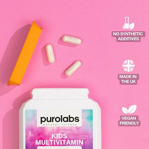 Kids Vitamins - Multivitamin for Kids with Calcium, Zinc, Iron, Vitamin C, B12, D3 and More - Maple Wellness Supplements