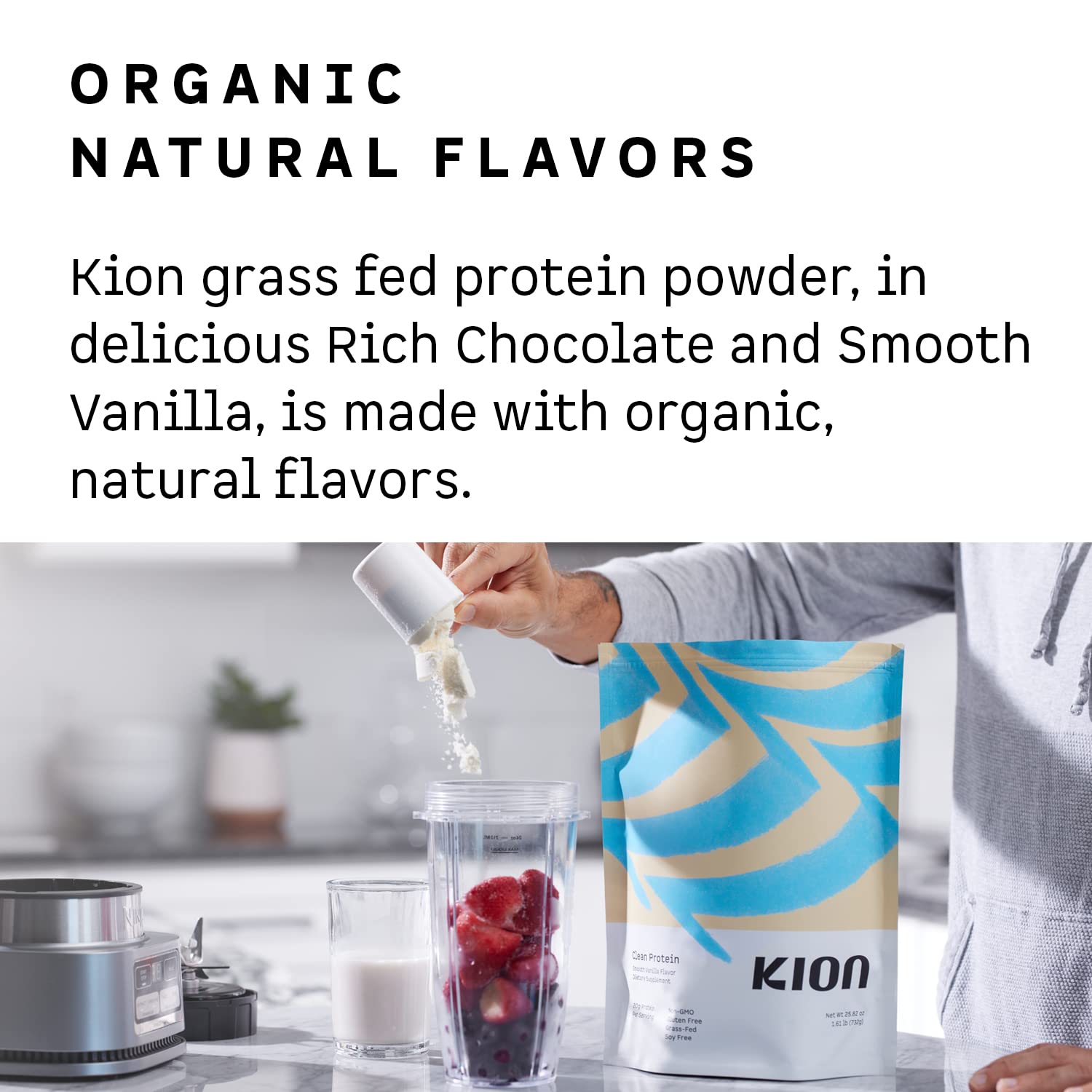 Kion Clean Protein | Grass-Fed & Pasture-Raised Whey Isolate Protein Powder - Maple Wellness Supplements