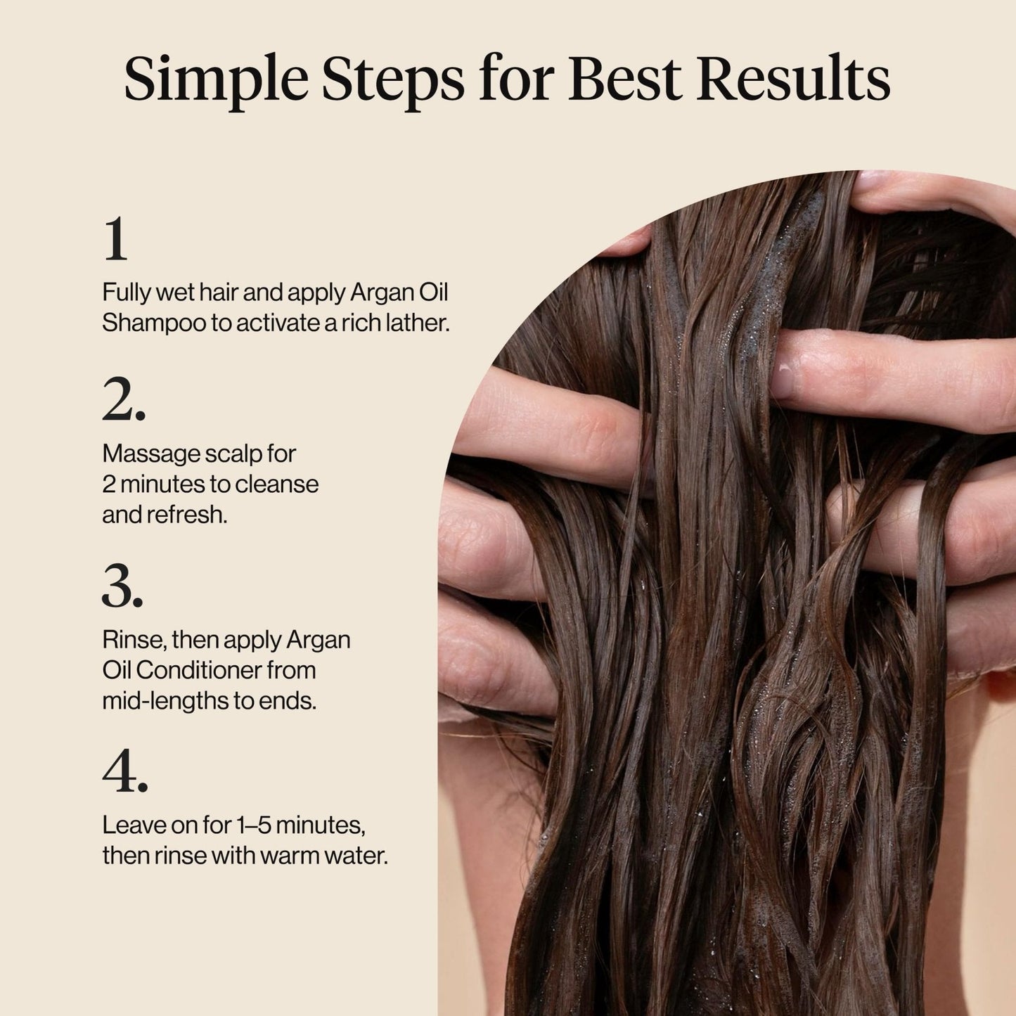 Kitsch Repairing Argan Oil Liquid Conditioner for Women & Men – Argan Oil for Hair, For Shine, Smoothness & Damage Recovery, Hair Repair – Clean, Color-Safe Hair Care - 12.3 oz - Maple Wellness Supplements