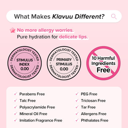 Klavuu Lip Mask Sleeping Pack (0.7oz) – Overnight Deep Hydrating Korean Lip Balm Treatment for Very Dry, Chapped Lips | Lip Lightening & Plumping with Instant Hydration | Gentle Exfoliating (Berry) - Maple Wellness Supplements