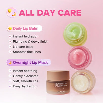 Klavuu Lip Mask Sleeping Pack (0.7oz) – Overnight Deep Hydrating Korean Lip Balm Treatment for Very Dry, Chapped Lips | Lip Lightening & Plumping with Instant Hydration | Gentle Exfoliating (Berry) - Maple Wellness Supplements