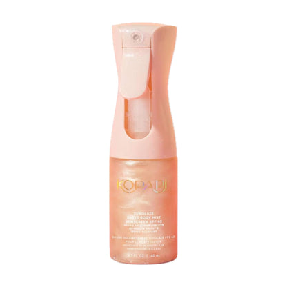 Kopari Rose Gold Sunglaze Sheer Body Mist Sunscreen SPF 42, Infused with Shimmering Body Oil, Hydrating Mist, Hydrates - Maple Wellness Supplements