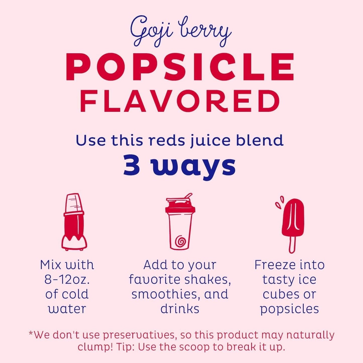 KOS Reds Superfood Powder for Antioxidants - USDA Certified Organic Beet Root, Goji Berries, Acai, Pomegranate, Coconut Water & Digestion Enzymes- Goji Berry Popsicle Flavor - Maple Wellness Supplements