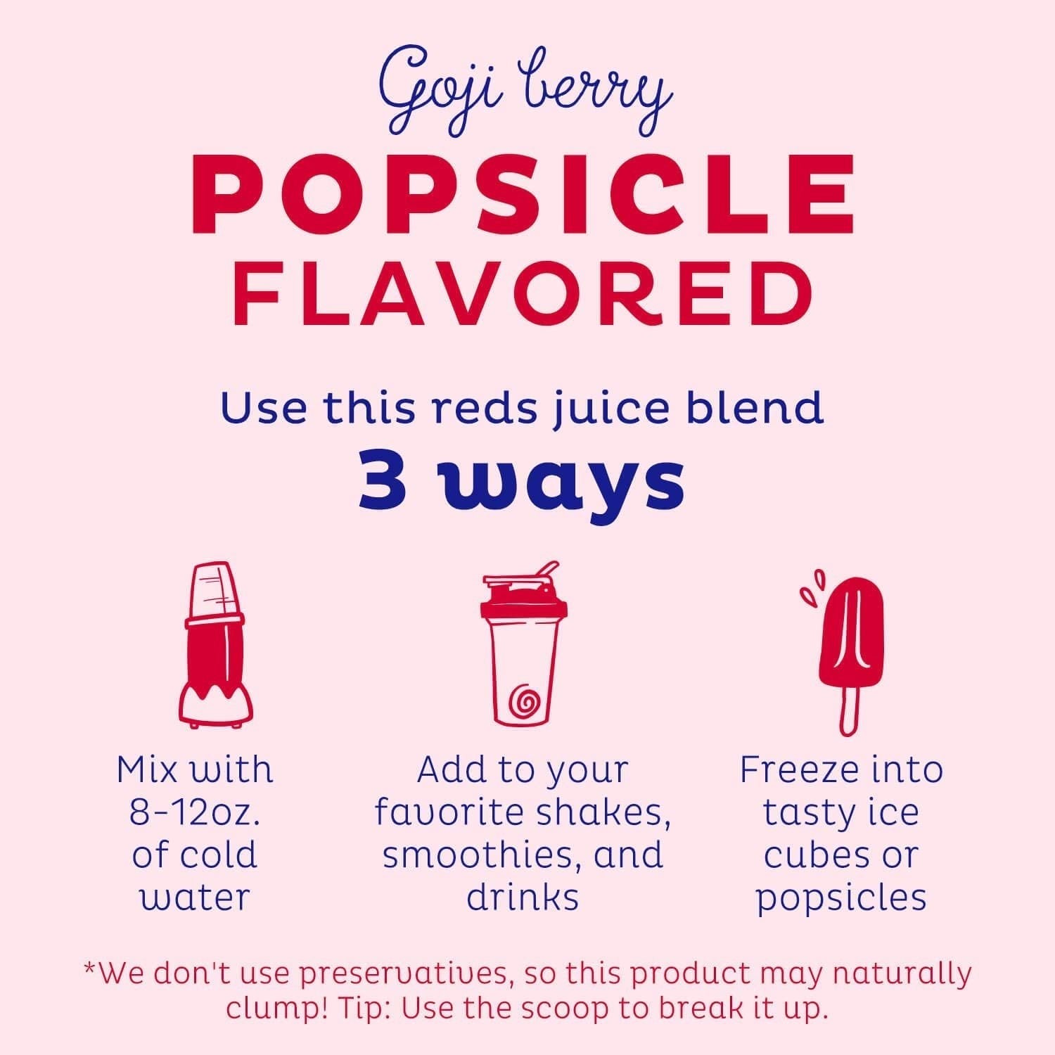 KOS Reds Superfood Powder for Antioxidants - USDA Certified Organic Beet Root, Goji Berries, Acai, Pomegranate, Coconut Water & Digestion Enzymes- Goji Berry Popsicle Flavor - Maple Wellness Supplements